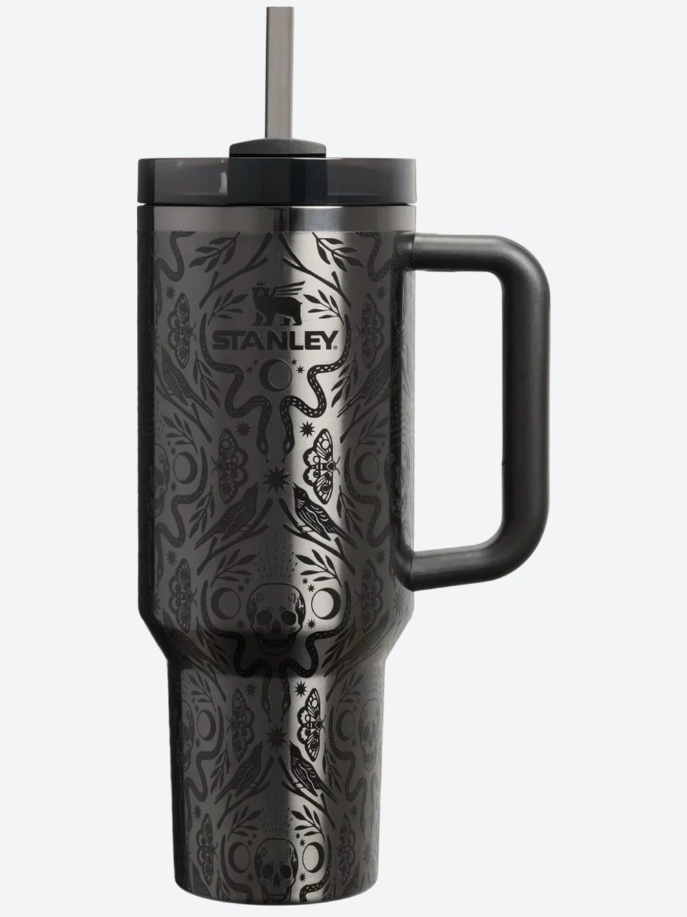 Stanley Deadly Damask 40oz Halloween Quencher H2.0 FlowState Tumbler NIB